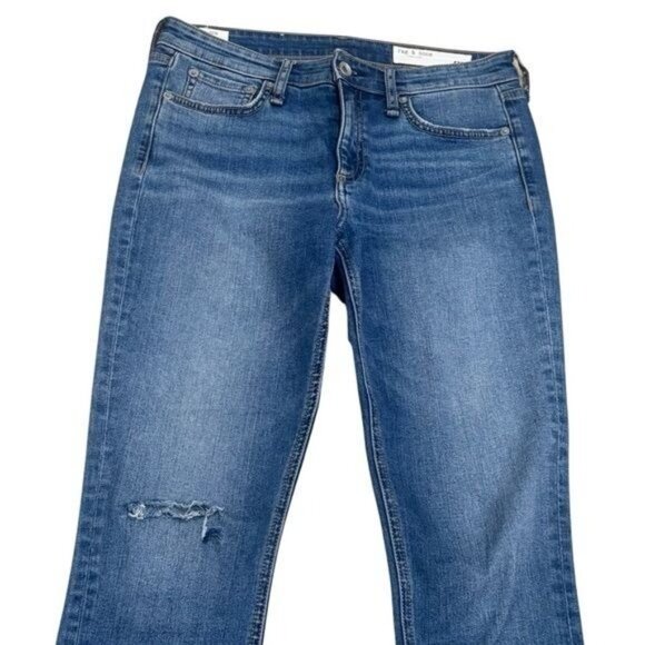 Rag & Bone Cate Mid-Rise Ankle Skinny Jeans Comfort Capsule Summer Travel 28 - Picture 4 of 10